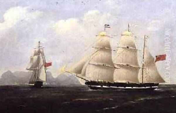 The Rambler off Table Mountain, Cape Town, c.1865 - view 1