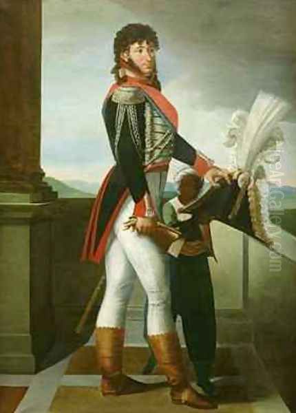 Joachim Murat 1767-1815 wearing the uniform of a Colonel of the Guard 1813 - view 1