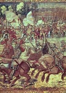 The Battle of Pavia 24 February 1525 by Orley, Bernard van