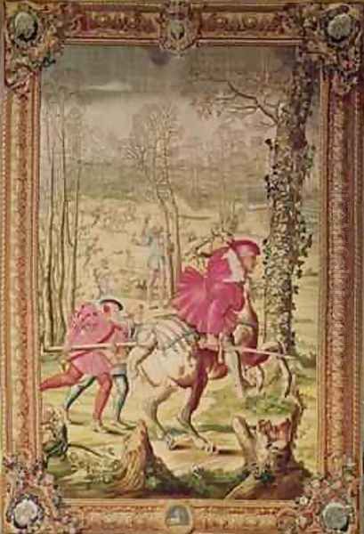 The Hunts of Maximilian Sagittarius The Boar Hunt - view 1