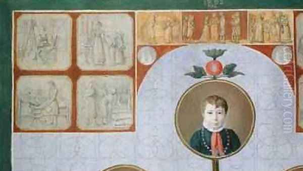 Detail of The Family of the Baker Johann Friedrich Nikolaus 1828 - view 1