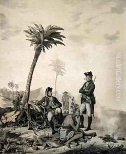 The Hunting Corps of the High Ruler of Hesse 1780 by A von Oeynhausen