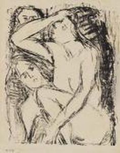 Der Traum Der Lesbierin. by Ernst Ludwig Kirchner
