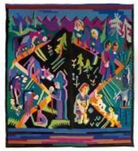 Alpaufzug Undlebensalter by Ernst Ludwig Kirchner