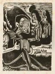 Holzschnitten by Ernst Ludwig Kirchner
