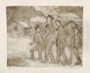 Ruckkehr Zurhutte by Ernst Ludwig Kirchner