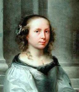 Portrait of a Girl with a Watchful or Guarded Look