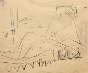 Fruhling (konigstein) by Ernst Ludwig Kirchner