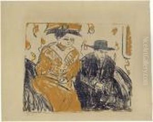 Bruder Und Schwester by Ernst Ludwig Kirchner