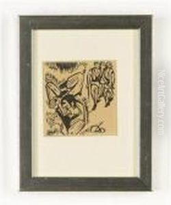 Landleben by Ernst Ludwig Kirchner