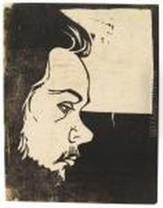 Bildnis Erich Heckel. by Ernst Ludwig Kirchner