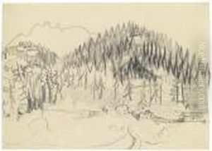 Davos Landscape by Ernst Ludwig Kirchner