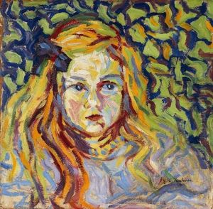 Kinderkopfchen by Ernst Ludwig Kirchner