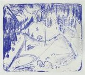 Winter Landscape by Ernst Ludwig Kirchner