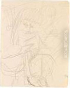 Zwei Madchen. by Ernst Ludwig Kirchner