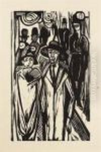 Strasse by Ernst Ludwig Kirchner