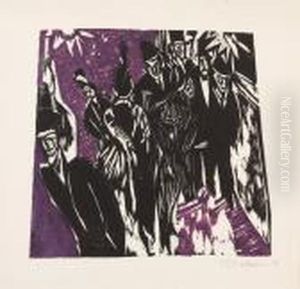 Strassenszene by Ernst Ludwig Kirchner