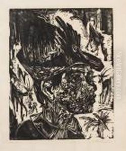 Derziegenhirt by Ernst Ludwig Kirchner