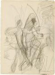 Bogenschutzen by Ernst Ludwig Kirchner