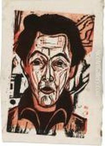 Selbstbildnis by Ernst Ludwig Kirchner