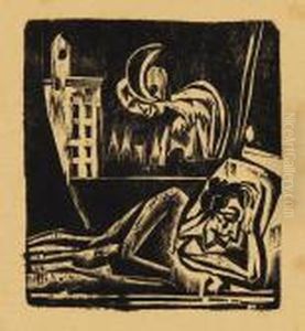 Allelandschaften Haben - Kata - Halber Schlaf by Ernst Ludwig Kirchner