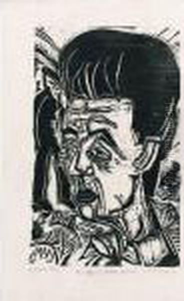 Portrait A.h. Pellegrini - view 1