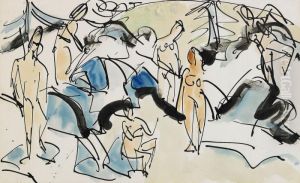 Figuren Im Staffelalp - Tobel - (figures In Staffelalpvalley)
