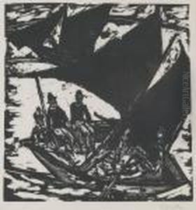 Segler Bei Fehmarn by Ernst Ludwig Kirchner