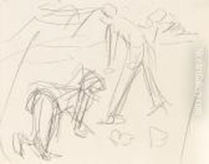 Feldarbeiter by Ernst Ludwig Kirchner