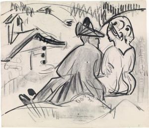 Ohne Titel by Ernst Ludwig Kirchner