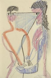 Selbstkontrolle by Ernst Ludwig Kirchner