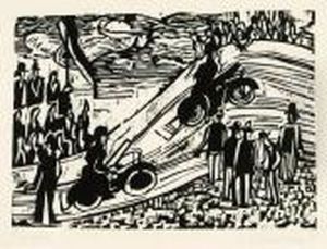 Radrennen by Ernst Ludwig Kirchner