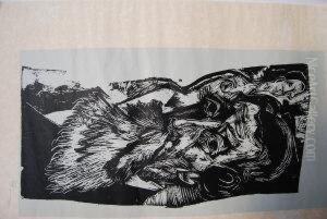 Portrait Of Schames by Ernst Ludwig Kirchner