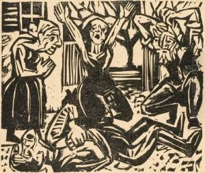 Der Gerichtstag by Ernst Ludwig Kirchner