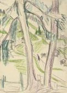 Wettertannen by Ernst Ludwig Kirchner