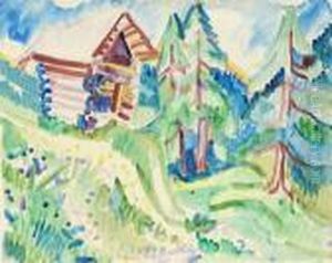 Staffelalp by Ernst Ludwig Kirchner
