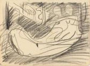 Akte Im Wald by Ernst Ludwig Kirchner