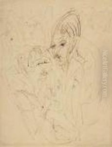 Ein Paar by Ernst Ludwig Kirchner