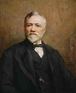 Andrew Carnegie 1835-1919 after a portrait by Walter William Ouless 1848-1933, 1925 by Catherine Ouless