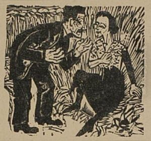 Liebe Im Feld by Ernst Ludwig Kirchner