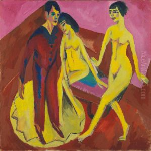 Tanzschule by Ernst Ludwig Kirchner
