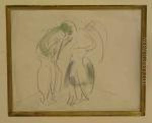Orientalischer Tanz by Ernst Ludwig Kirchner