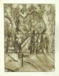 Der Steinbruch by Ernst Ludwig Kirchner