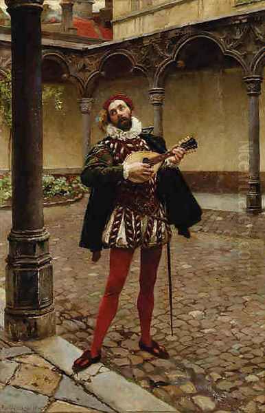 The Madolin Player - view 1