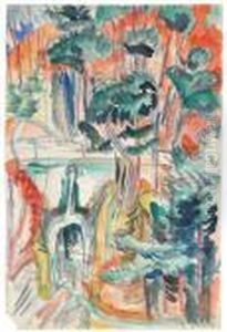 Landschaft Im Taunus by Ernst Ludwig Kirchner