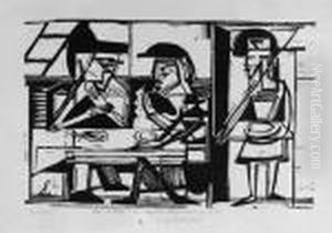 Mittagessen by Ernst Ludwig Kirchner