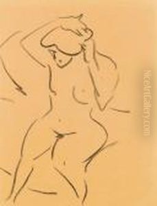 Morgentoilette by Ernst Ludwig Kirchner