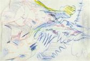 Two Nudes In A Landscape. by Ernst Ludwig Kirchner