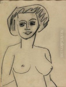 Busto Di Ragazza by Ernst Ludwig Kirchner