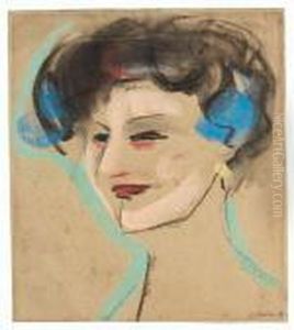 Kopf Dodo by Ernst Ludwig Kirchner